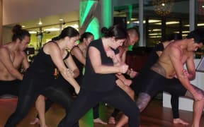 Dancers from Le Moaona dance and theatre company with their take on the Māori New Year.