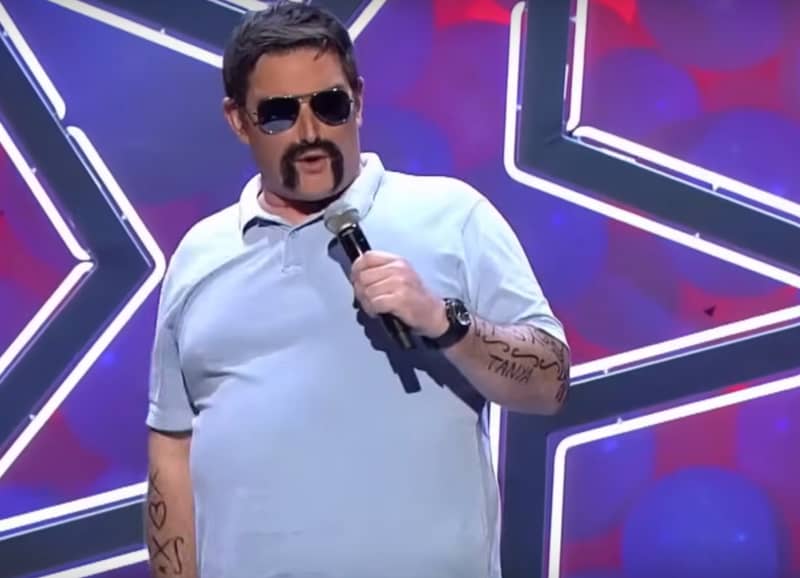 Australian comedian Heath Franklin as Chopper Read.