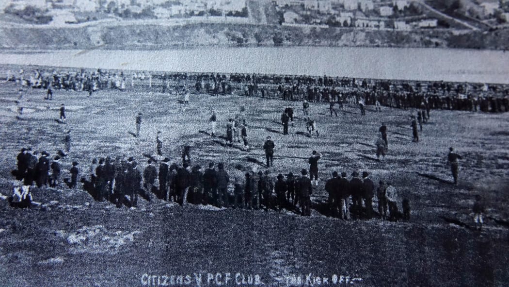 Port Chalmers playing in the 1900s.