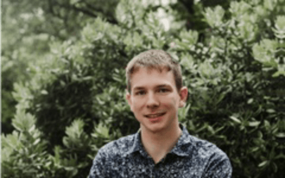 publicity shot of NZ composer Josiah Carr