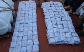 US Coast Guard personnel embarked aboard US Navy ships USS Tempest and USS Typhoon, operating in support of a Kiwi-led Combined Task Force (CTF 150), seized USD$4 million worth of heroin from a stateless fishing vessel transiting the Arabian Sea.