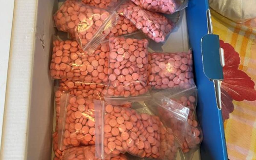 Items seized by the New Zealand Police.