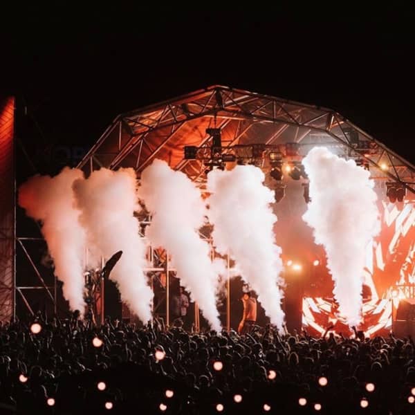 Northern Bass music festival, held in Northland at the end of each year.