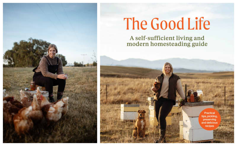 Gillian Swinton, author of The Good Life: A self-sufficient living and modern homesteading guide