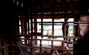 Miranda and Nick Rout want their earthquake-damaged house in Linwood to be demolished so they can move on.