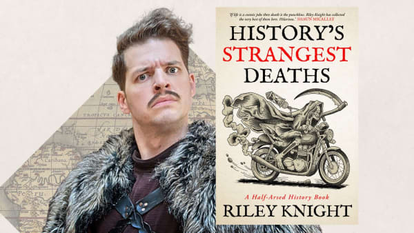 Riley Knight author of History's Strangest Deaths