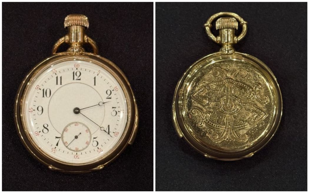 An "iconic" pocket watch recovered from the body of a first class passenger who died during the Titanic's sinking is estimated to grab up to $2.3 million at auction.