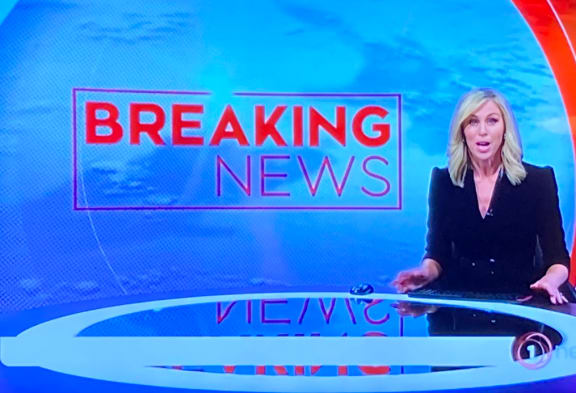 TVNZ 1 News seconds away from reveling the names live at 7pm on Tuesday