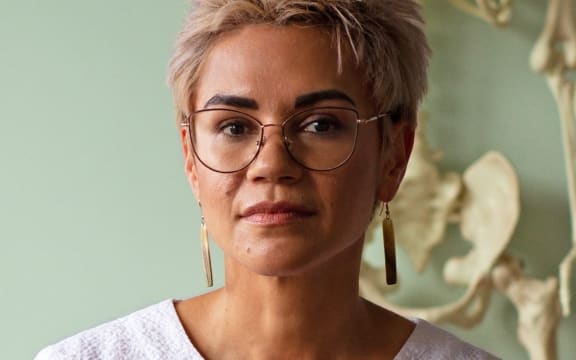 Dr Emma Espiner on the cover of her memoir There's A Cure For This