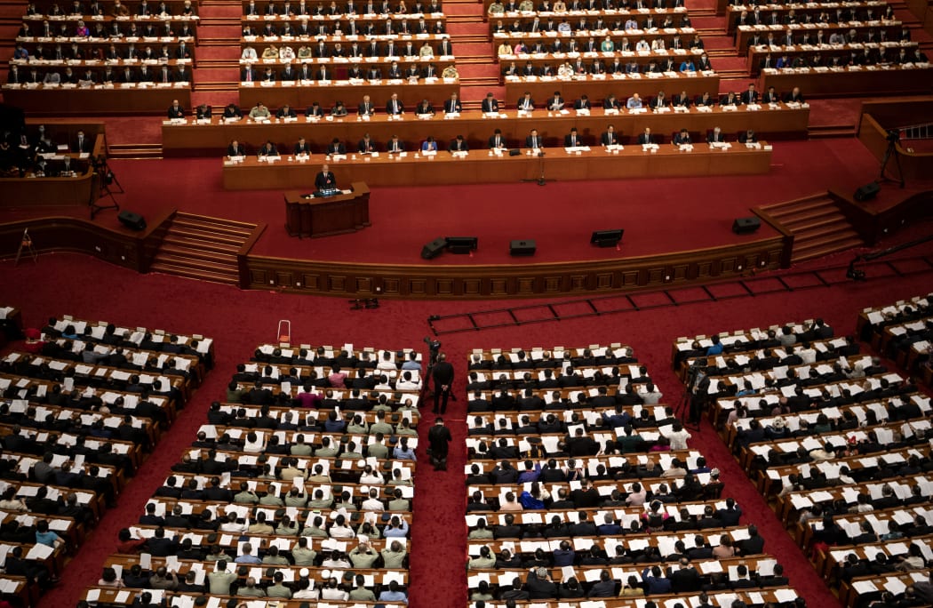 China's parliament, the National Peoples Congress meets in Beijing on 25 May.
