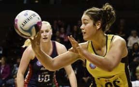 The Pulse's Maia Wilson takes a pass, Wellington on Monday the 04 July 2016. Copyright Photo by Marty Melville / www.Photosport.nz