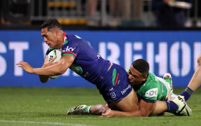Roger Tuivasa-Sheck try.