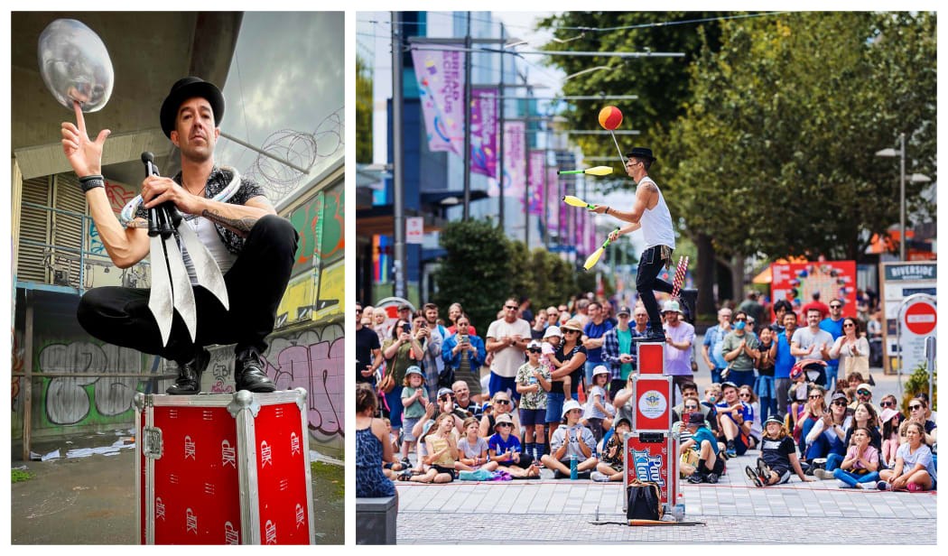 Paul Klaass is a multi-award winning juggler.