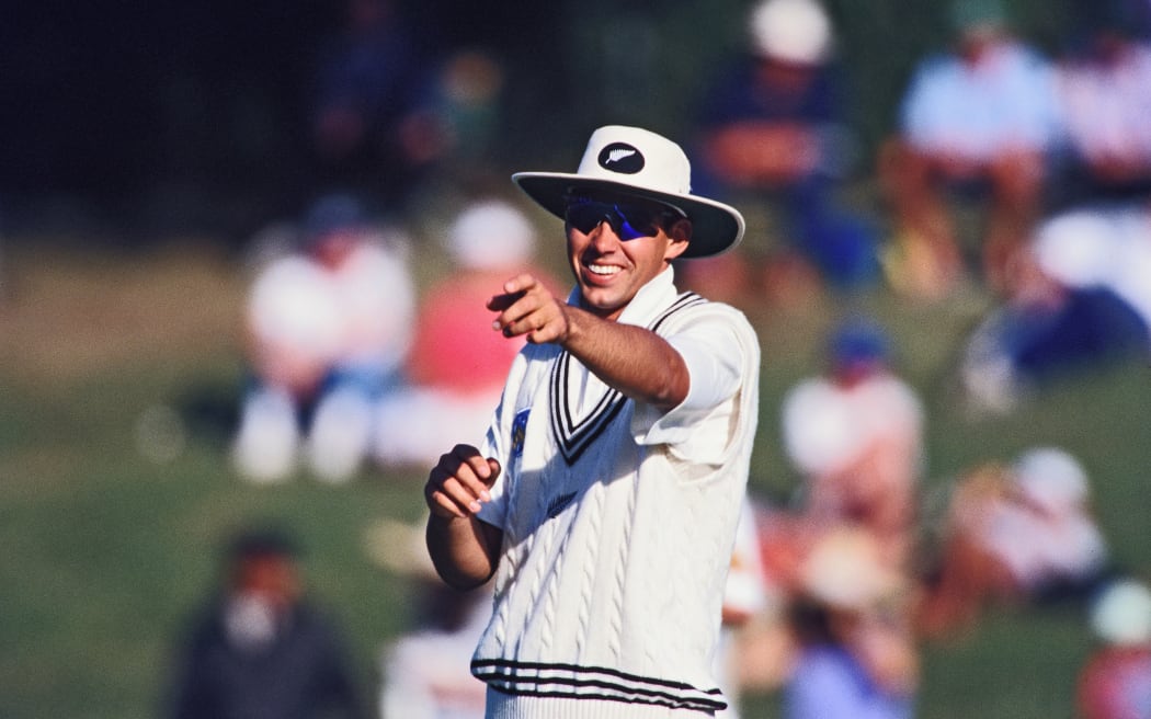 New Zealand captain Stephen Fleming in 1994,