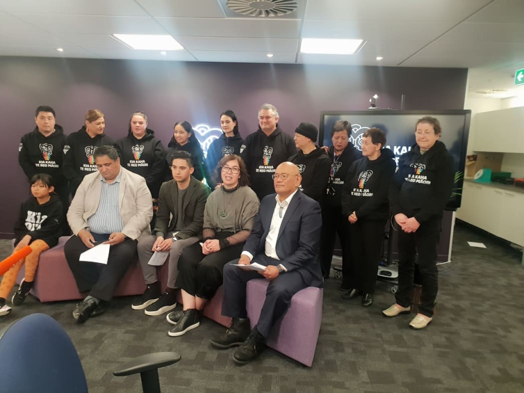 The kaimahi at Te Taura Whiri get ready for the ZuiMano - a Zoom call with 1000 people on it