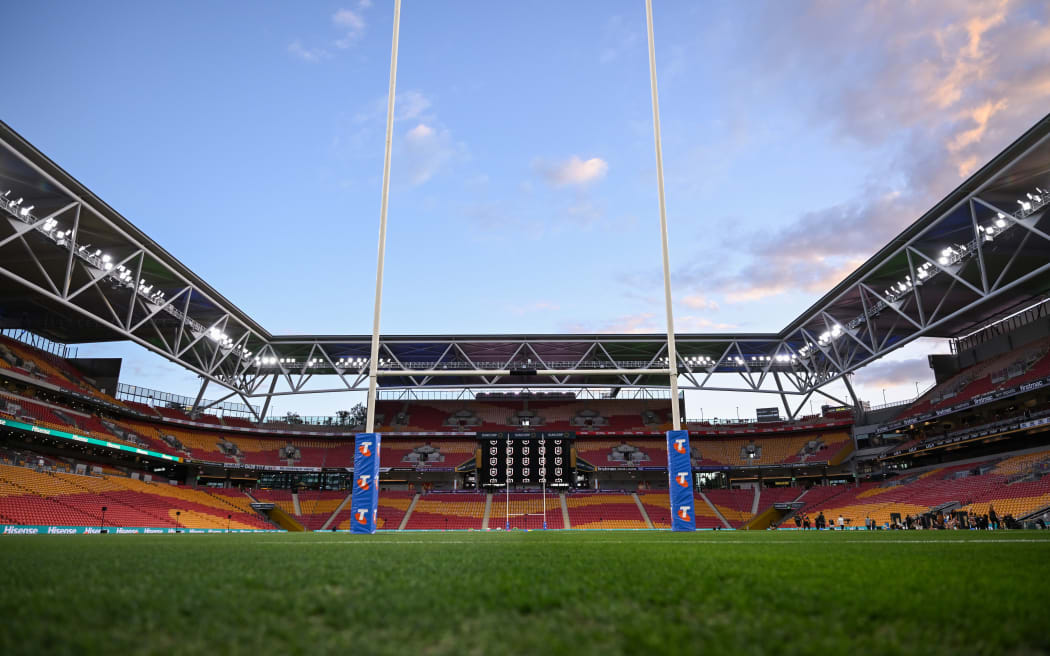 General view. Brisbane Broncos v One NZ Warriors, NRL Premiership Finals Week 3 rugby league match at Suncorp Stadium, Brisbane, Australia on Saturday 23 September 2023.
Mandatory credit: Zain Mohammed  / NRL Photos