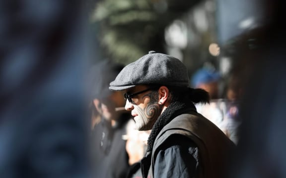 Eru Kapa-Kingi speaks at Ako Ararau ki Koroneihana.