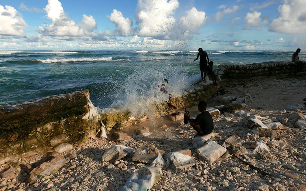 Many atolls, including Tarawa, in Kiribati, are not disappearing in the face of rising seas. But their future depends very much on human ecological choices.
