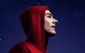 Tim Earl as Christopher in The Curious Incident of the Dog in the Night-Time