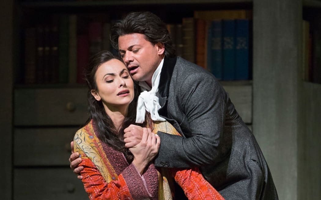 Isabel Leonard and Vittorio Grigolo in Werther