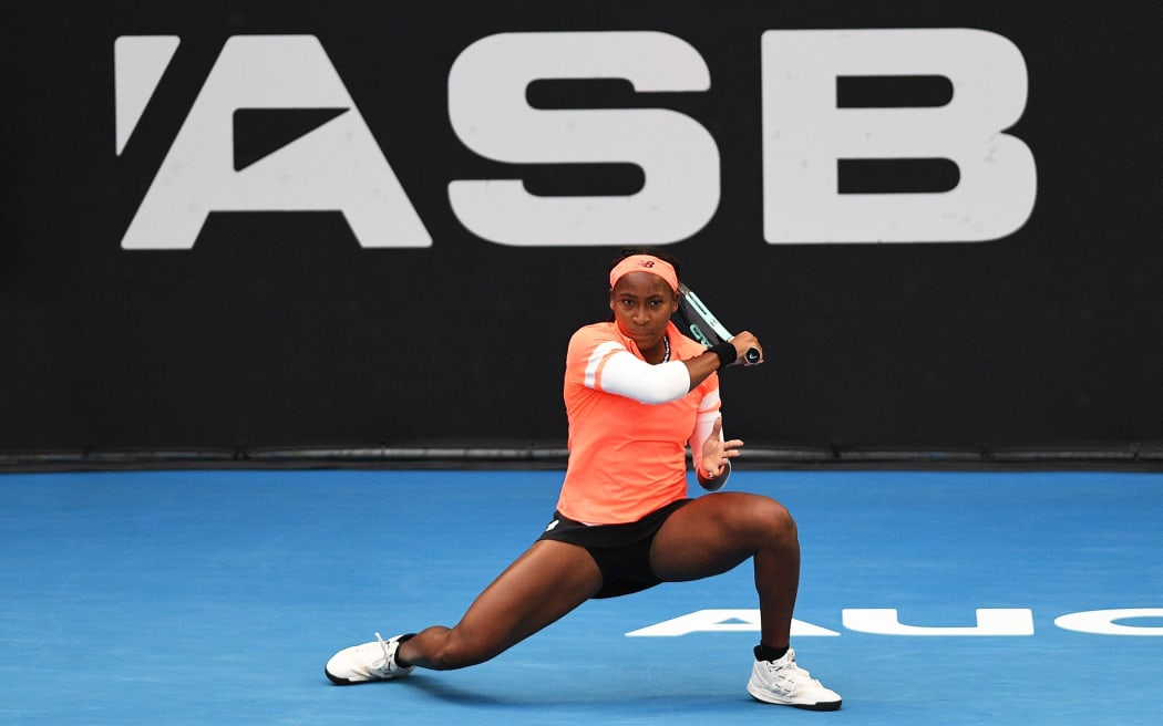 Top Seed Gauff Wins Asb Classic Opener Rnz News