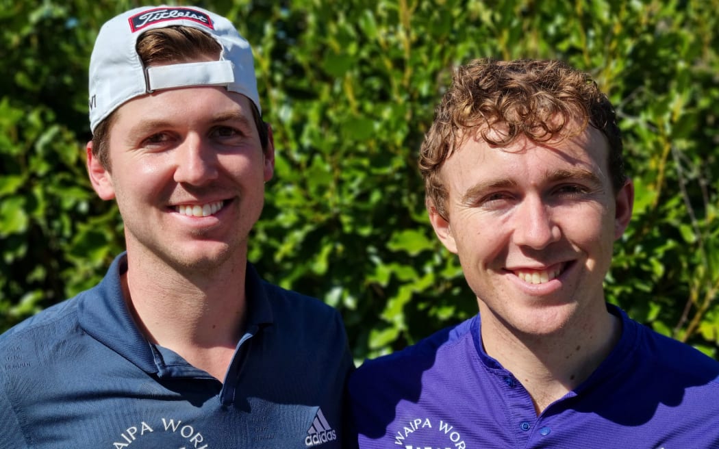 Elliott Jenkins and Josh Gordon of Waipa Workforce.