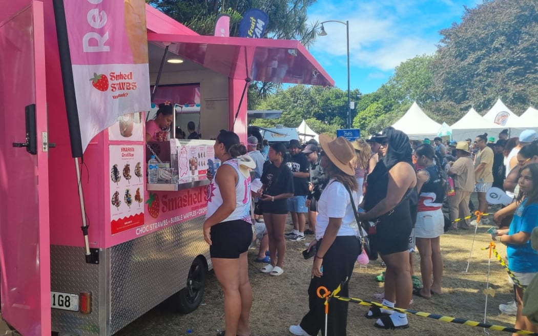 Smashed Strawbs was doing a roaring trade at Te Matatini.