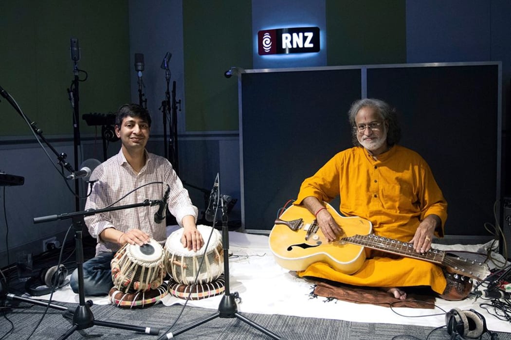 No captionBasant Madhur and Vishwa Mohan Bhatt