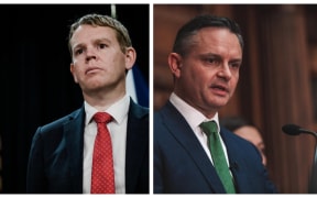 Chris Hipkins and James Shaw.