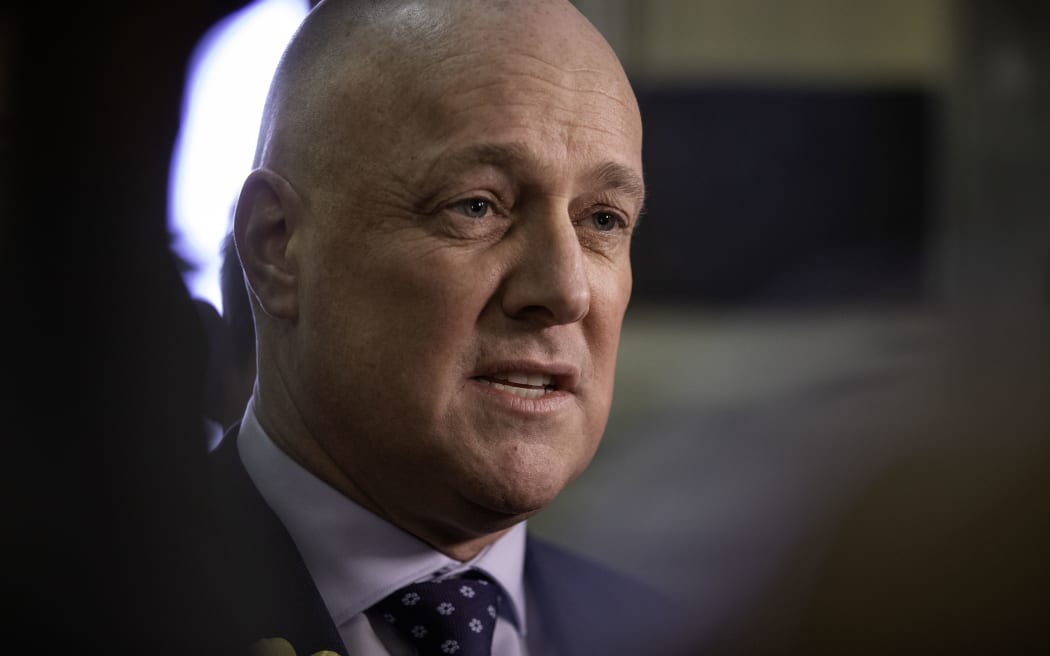 National Party leader Christopher Luxon