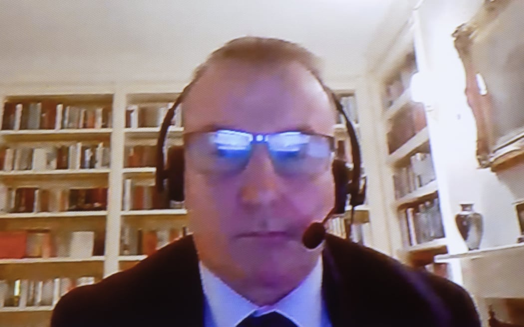 30th November 2023 Iain McGregor/The Press/Pool
Christchurch Masjidain Attack Coronial hearing.
Witness - Scott Wilson, Emergency Response Expert.