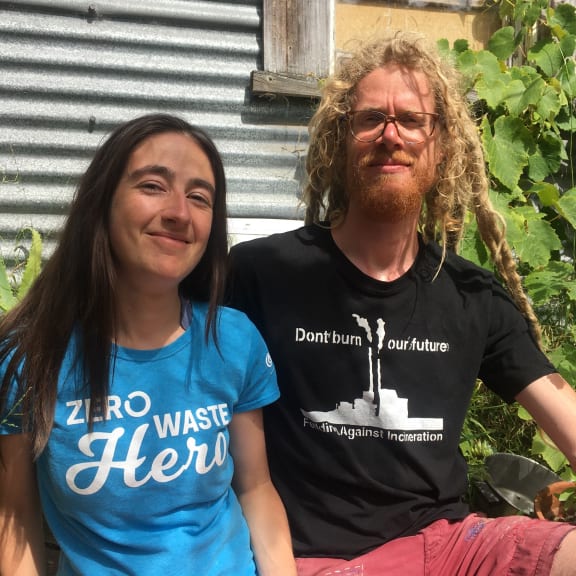 Liam Prince and Hannah Blumhardt of The Rubbish Trip.
