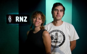 Carb on Carb - Nicole Gaffney (left) and James Stuteley (right).