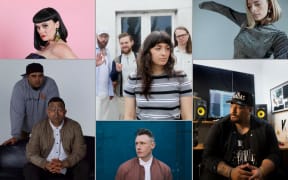 Silver Scrolls 2018 - a handful of the top 20  clockwise from top left - Tami Neilson, The Beths, Chelsea Jade, KINGS, Louis Baker, Rob Ruha and Taina Keelan.