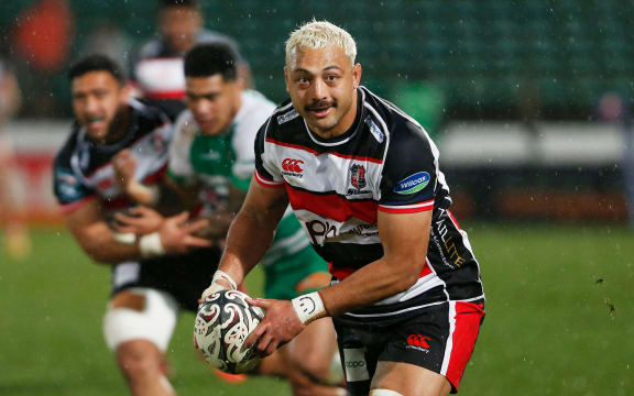 Samuel Slade of Counties Manukau, playing against Manawatu 2021.