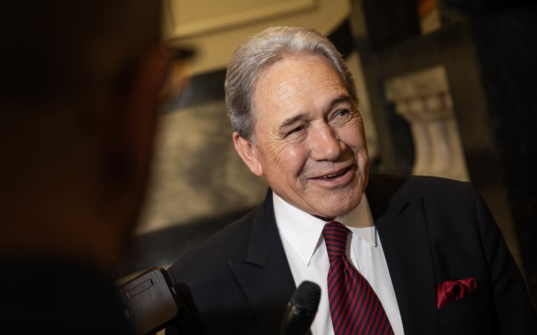 New Zealand First leader Winston Peters