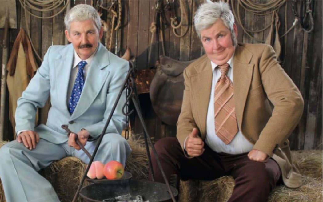 Ken Moller and Ken Smythe, as played by Jools and Lynda Topp