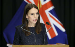 Prime Minister Jacinda Ardern speaks to media during a press conference at Parliament on March 31, 2020 in Wellington, New Zealand.