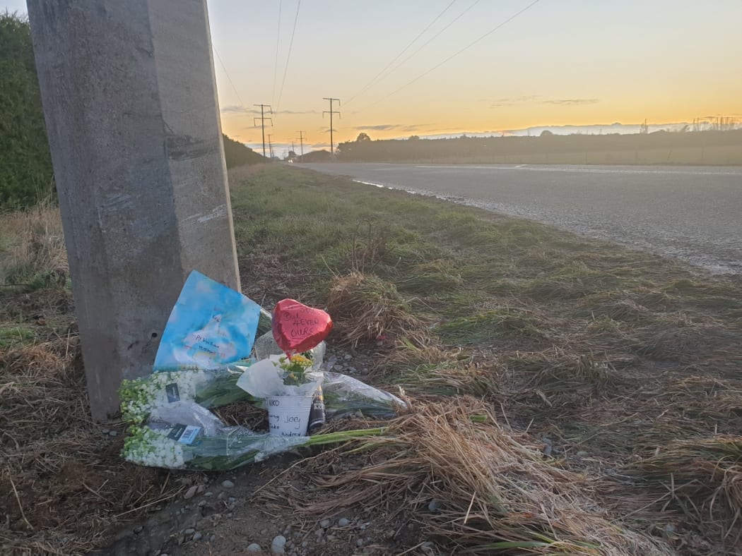 Five teenagers died when the car they were in crashed into a power pole at the intersection of Seadown Road and Meadows Road in Washdyke, near Timaru, on Saturday 7 August 2021