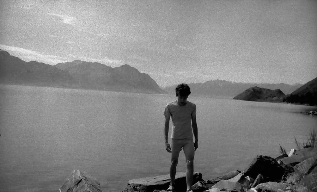 The author at the scene of his vainglorious first summer holiday with his first serious girlfriend.
