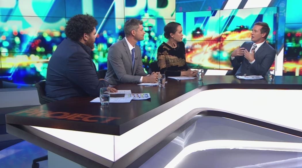 The Project's debut show featuring guest Rove McManus.