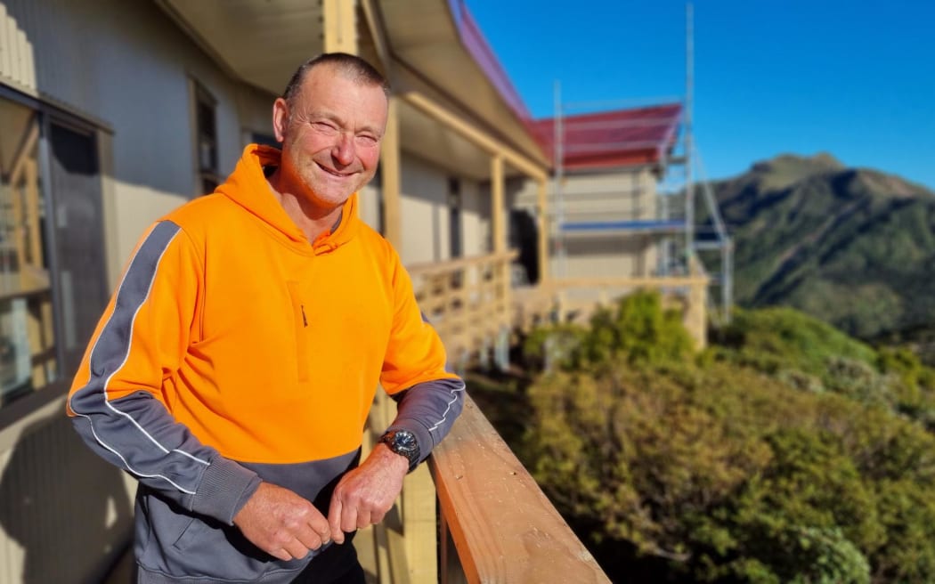 Lead contractor Micheal Johns says it's been a challenging but rewarding job.