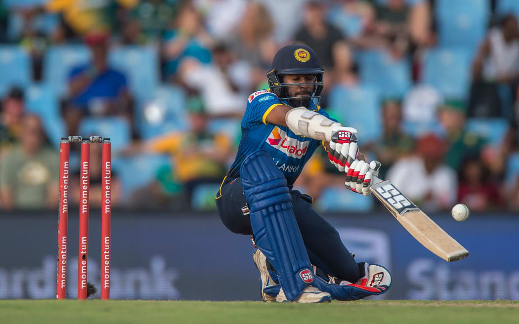 Sri Lankan batsman Niroshan Dickwella