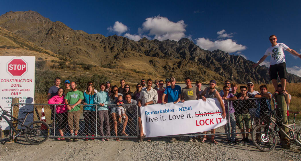The Queenstown Climbing Club is behind the petition.