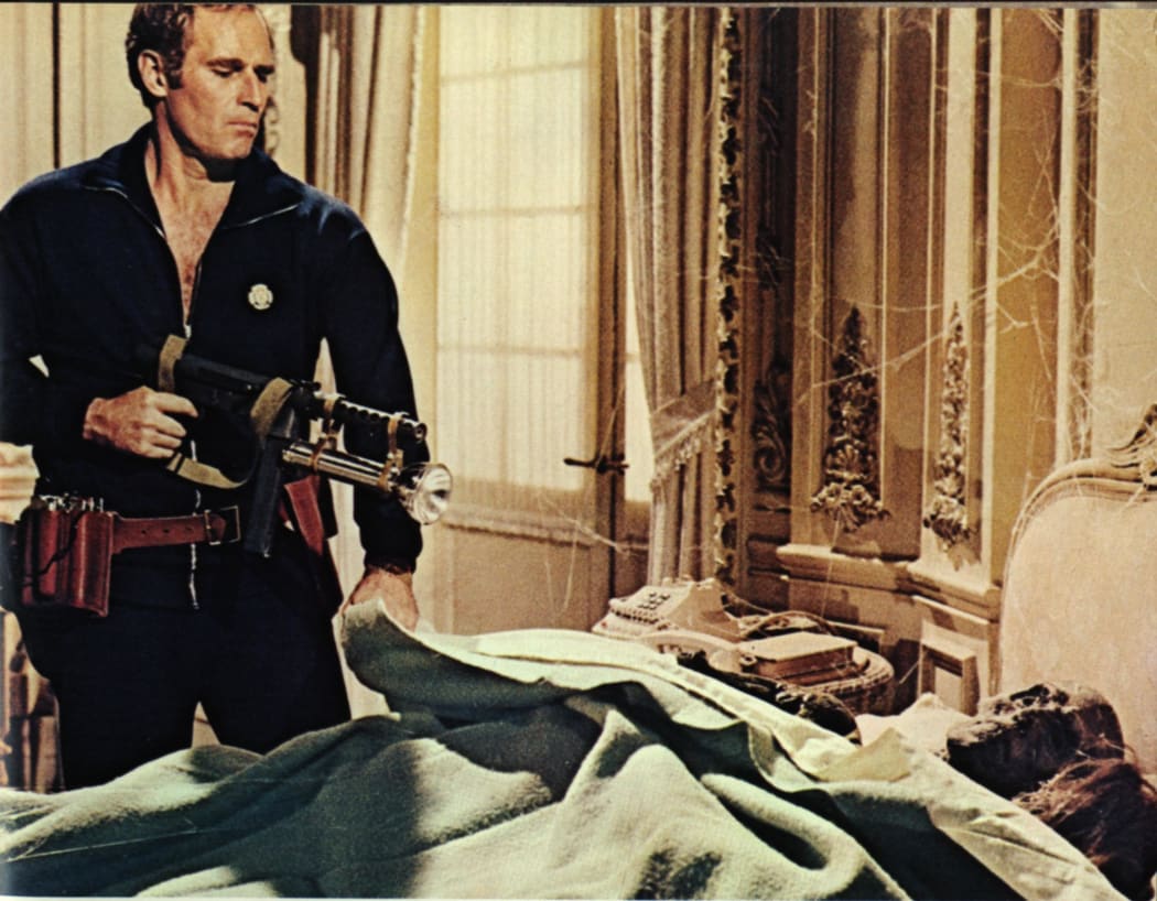 Charlton Heston in The Omega Man