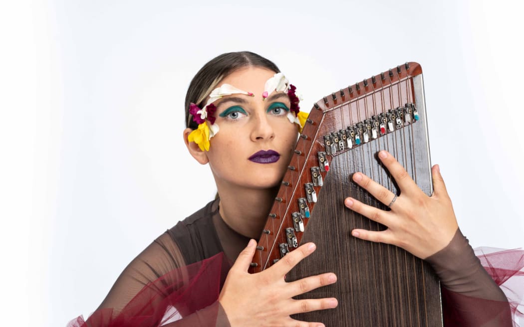Lithuanian vocalist and kankles player Simona Smirnova