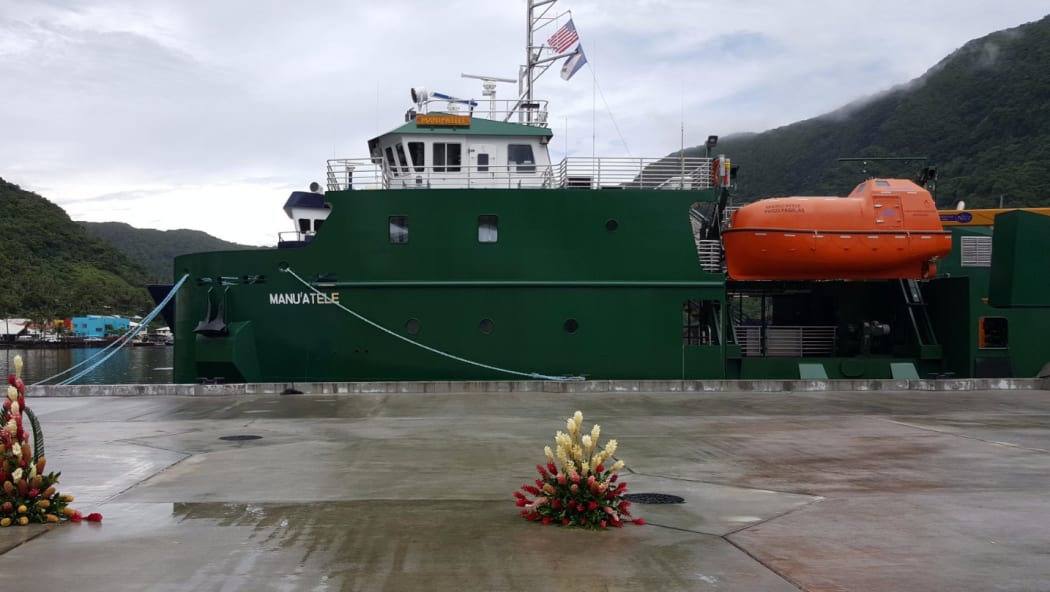 The Manu'atele ferry in American Samoa