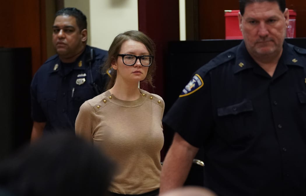 Anna Sorokin better known as Anna Delvey in court.