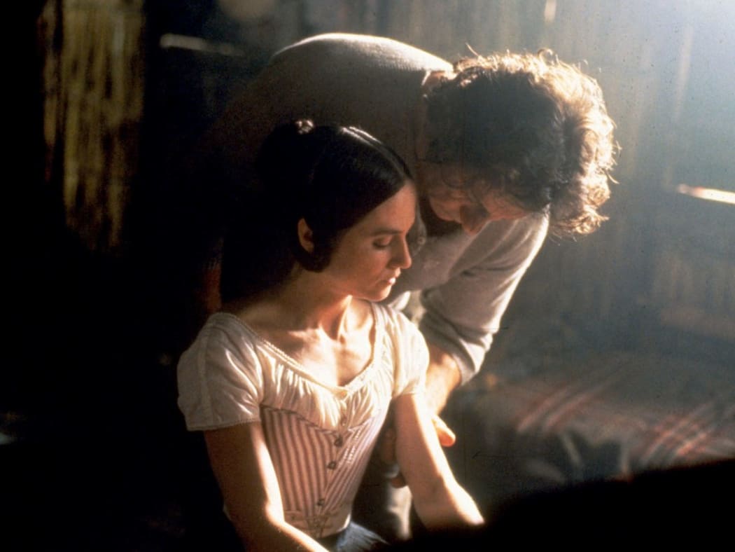 Holly Hunter and Harvey Keitel in a still from Jane Campion's film The Piano.