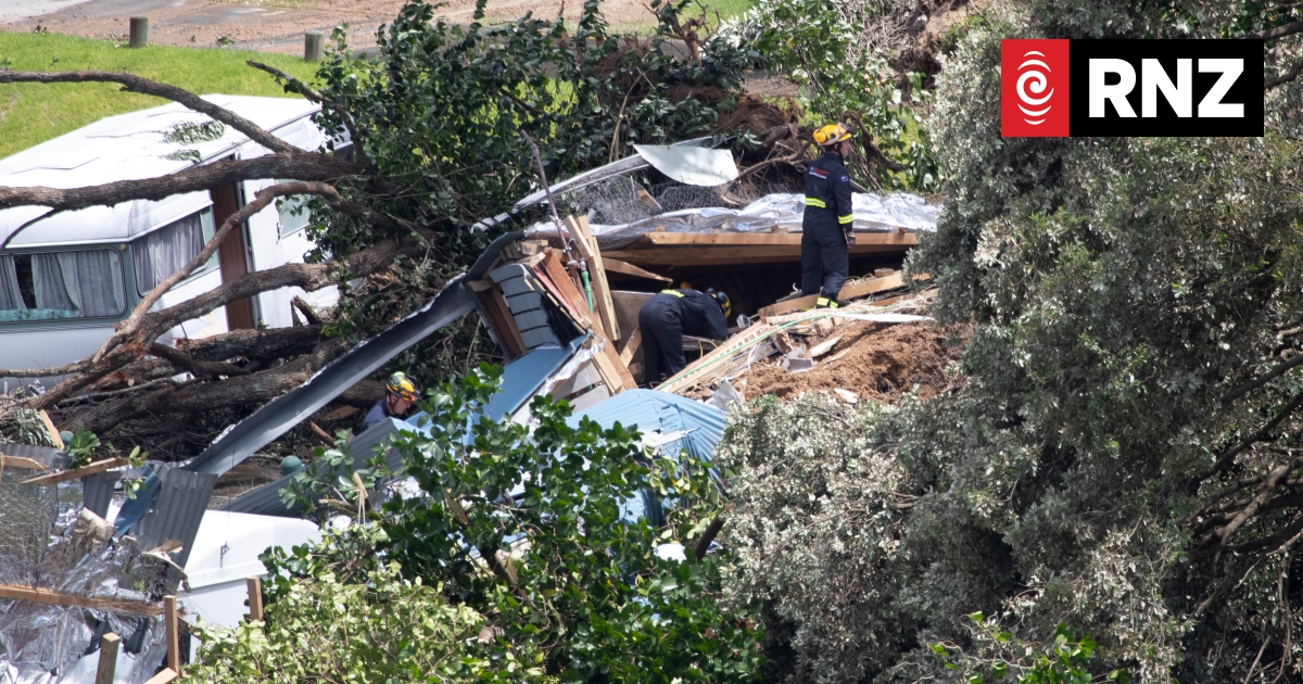 Six people including two teens missing after Mount Maunganui landslide, police say